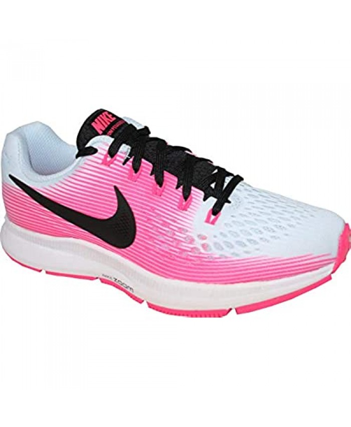 Nike Womens Air Zoom Pegasus 34 Half Blue/Black-Hyper Pink Running Shoes Size