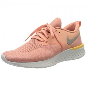 Nike Womens Odyssey React 2 Flyknit Fitness Performance Running Shoes