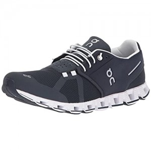 on Running Mens Cloud Road Shoes Navy/White SZ 8