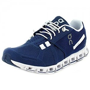 on Running Womens Cloud Road Shoes Denim/White SZ 11