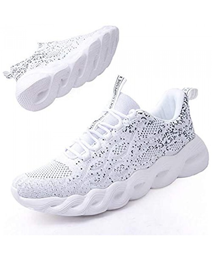 Git-up Running Shoes for Men Women Lightweight Sneakers Breathable Knit Athletic Multi-Function Sports Shoes Fashion