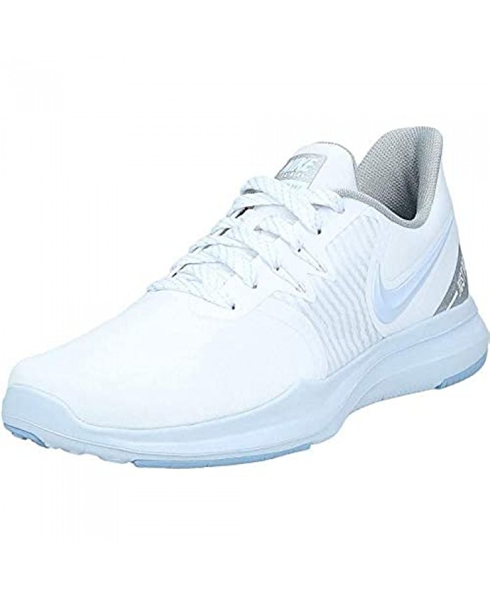 Nike AA7773-100 in-Season TR 8 Womens Cross Training Running Shoe White/Alluminum/Half Blue Size 8