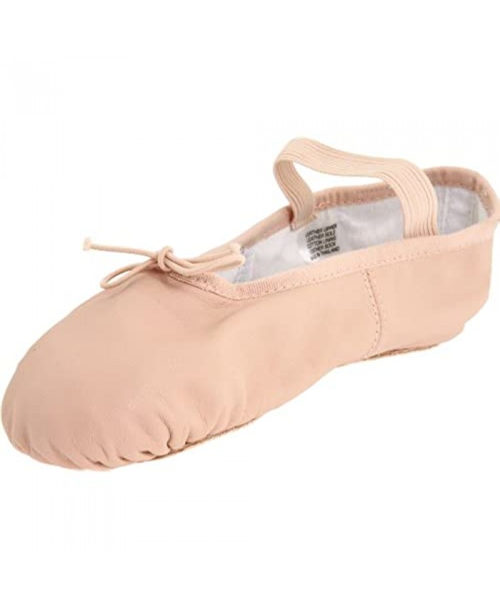 Bloch Women's Dansoft Full Sole Leather Ballet Slipper/Shoe Pink 3 Wide