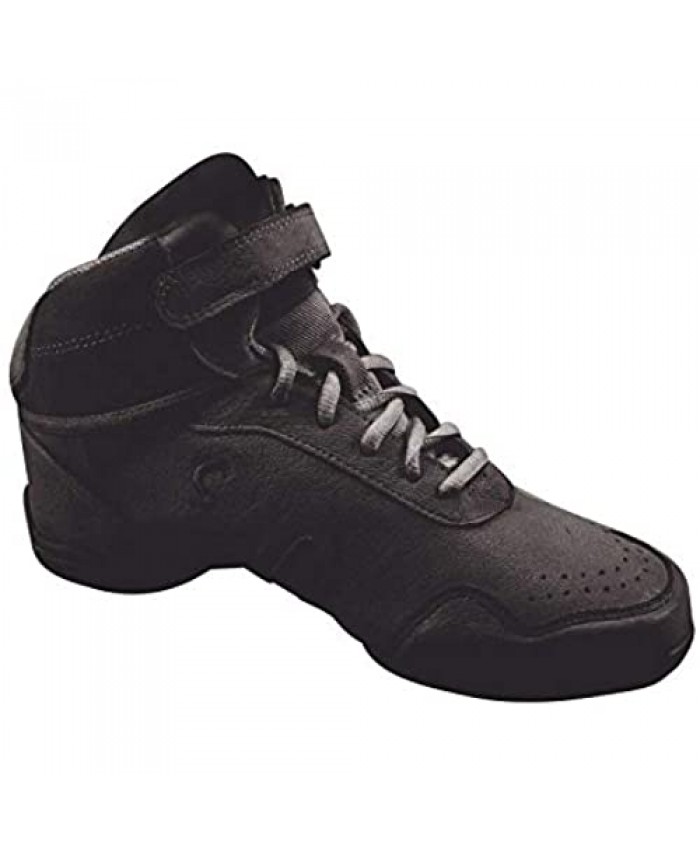 Skazz by Sansha Women's Dance Studio Exercise Sneakers Leather Split-Sole BOOMELIGHT (US 8.5 / Skazz 09 M) Black