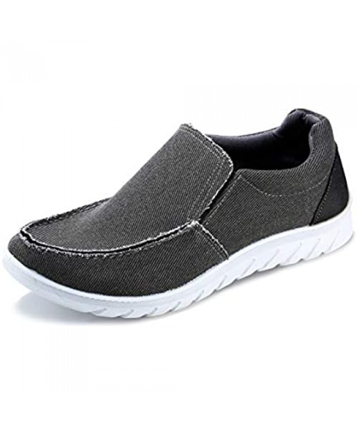 iloveSIA Men's Casual Slip-on Walking Loafer Shoes Mesh Walking Sneakers