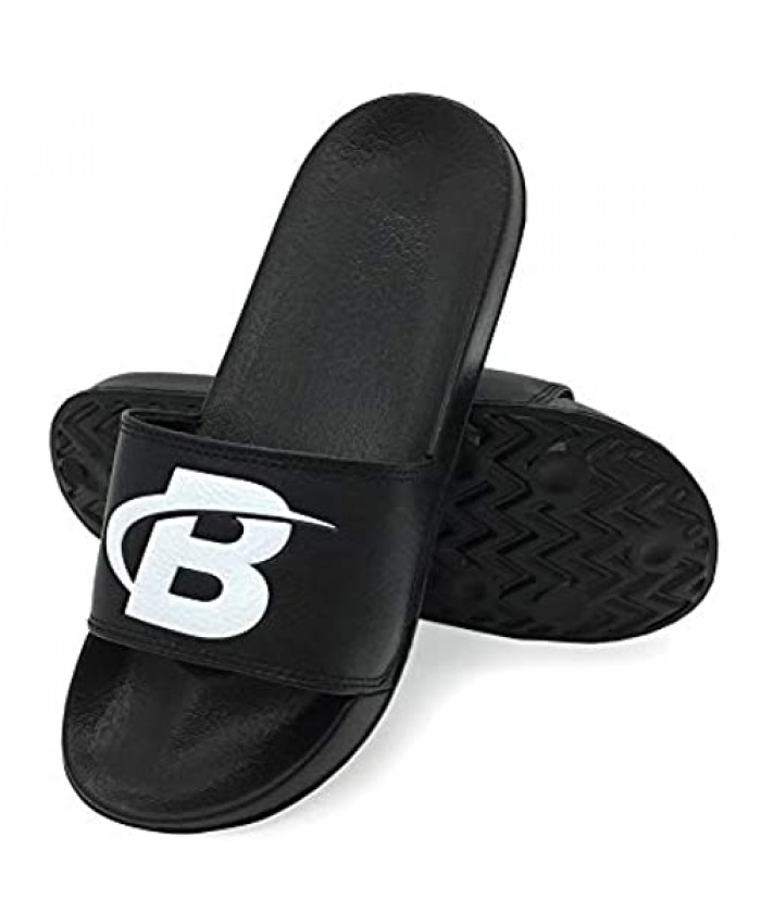 Men's Classic Slide Sandals with Arch Support Comfort Beach Slippers