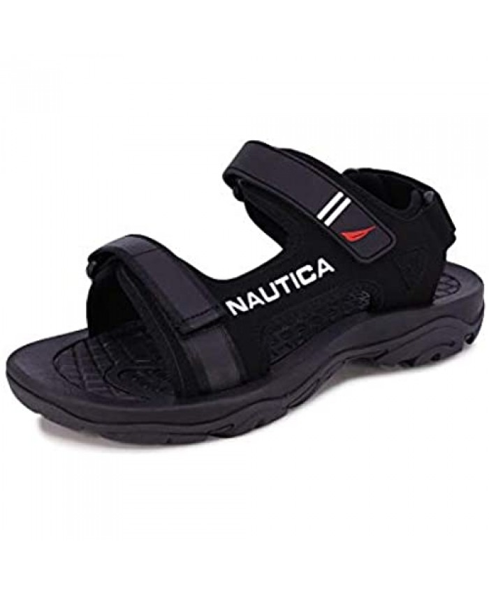 Nautica Men's Sandals Open Toe Athletic Water Shoes With Strap