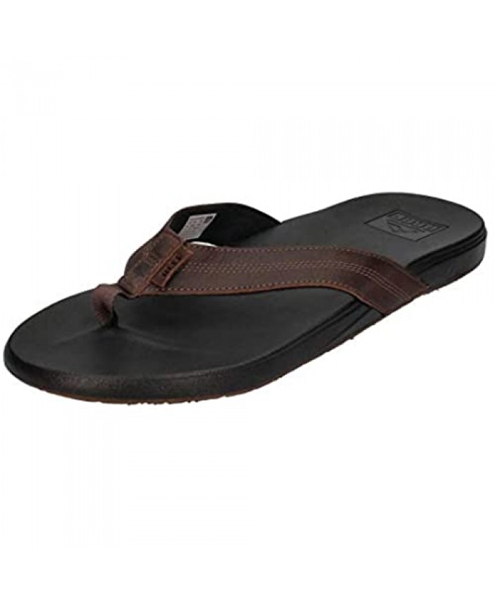 Reef Men's Fashion Casual Flip-Flop Leather womens 10