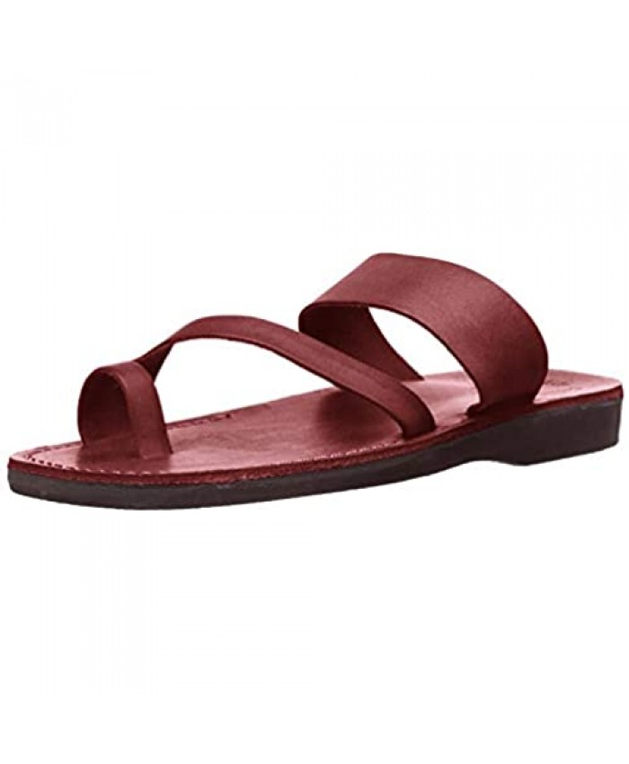 Zohar - Leather Toe Ring Sandal - Mens Sandals