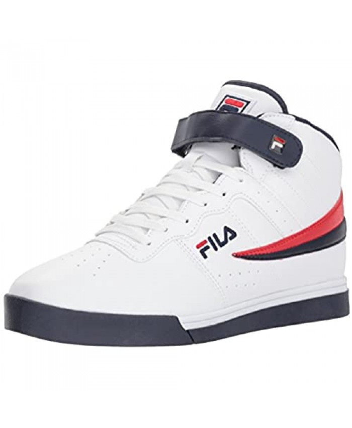 Fila Men's Vulc 13 MID Plus 2 Walking Shoe White Navy red-125