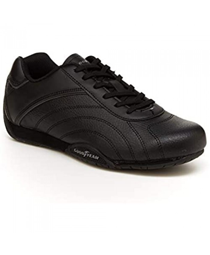 Goodyear Mens Ori Racer Sneaker – Low-Top Sneakers PU Leather & Mesh Lining
