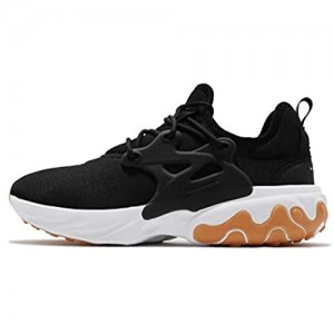 Nike Men's Shoes React Presto Black/White/Gum Light Brown/Black