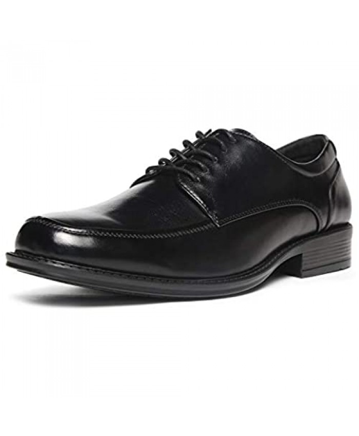 GM GOLAIMAN Men's Lace up Dress Shoes Square Toe Business Oxfords