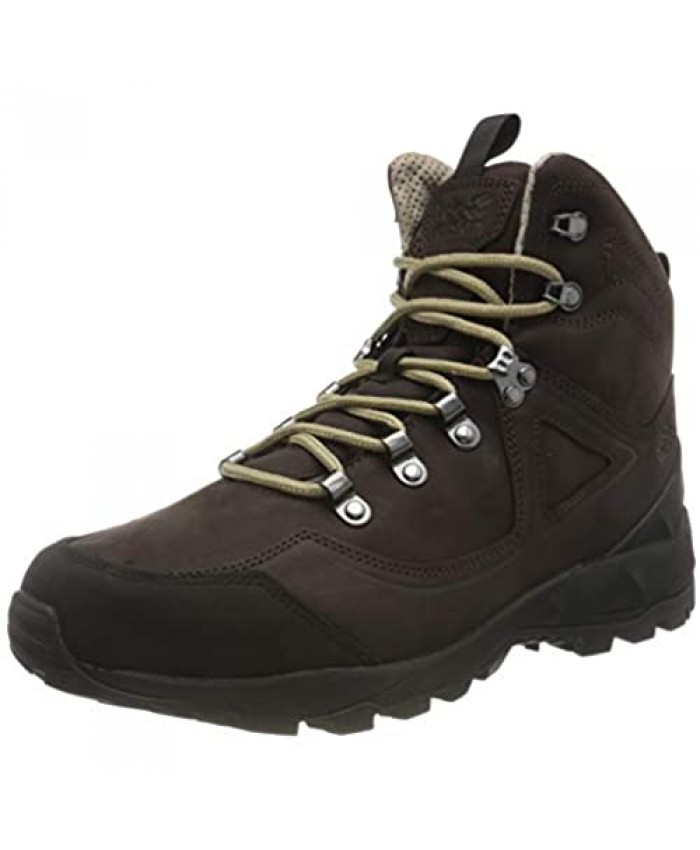 Jack Wolfskin Men's Cascade Hike Xtl Mid M Outdoor Shoes Dark Brown/Black 12 UK