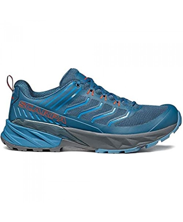 SCARPA Rush Men's Trail Running Shoes Blue Size: 12.5 UK