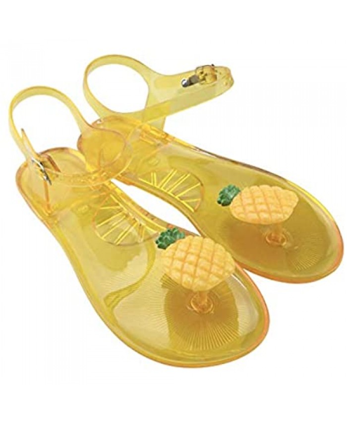 B-B World Comfortable and Cute Summer Jelly Fruit Sandals