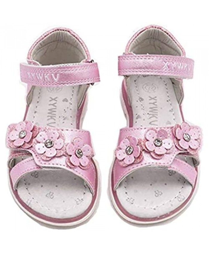 Children’s Toddler Girls Adjustable Strap Closed-Toe Sandals
