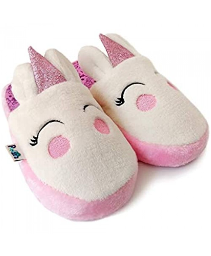 Slippers - little unicorn for girls (Large 4Y-5Y US / 22-23cm)