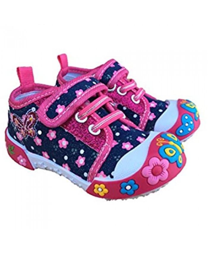 Chulis Toddler Girl Shoes Sneakers Shoes for Girls Sizes 3 to 8