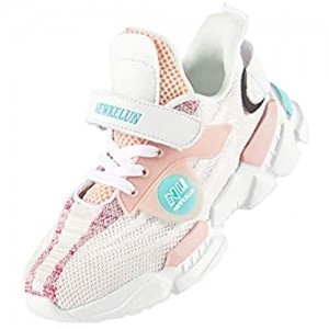 NEWKELUN Boys Girls Lightweight Breathable Running Shoes Kids Anti-Slip Comfortable Sneakers Kids Tennis Shoes