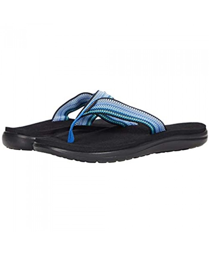 Teva Women's Flip Flop Sandals Antiguous Blue Multi 7