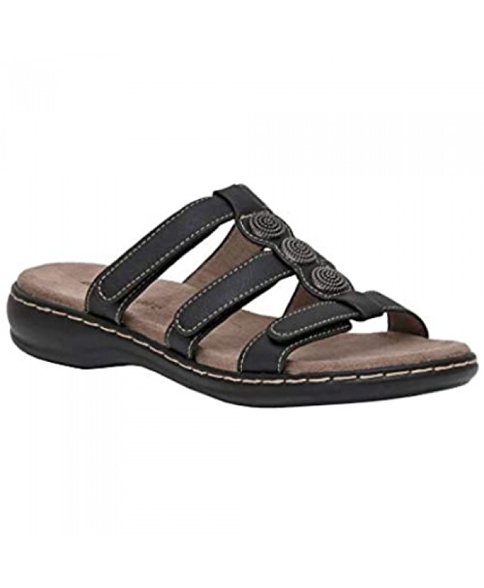 CUSHIONAIRE Women's Basil Sandal with +Comfort Wide Widths Available